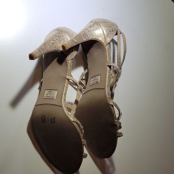 BRAND NEW NEW YORK  TRANSIT HIGH HEEL PEEP TOE ANKLE STRAP SANDAL - Picture 11 of 15